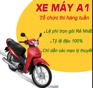 Thi bằng lái xe máy ở Yên Phong Bắc Ninh